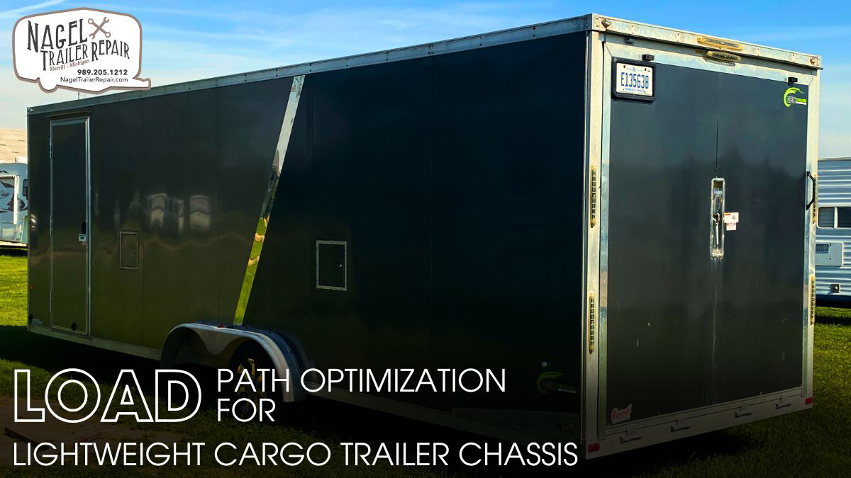 Load Path Optimization for Lightweight Cargo Trailer Chassis